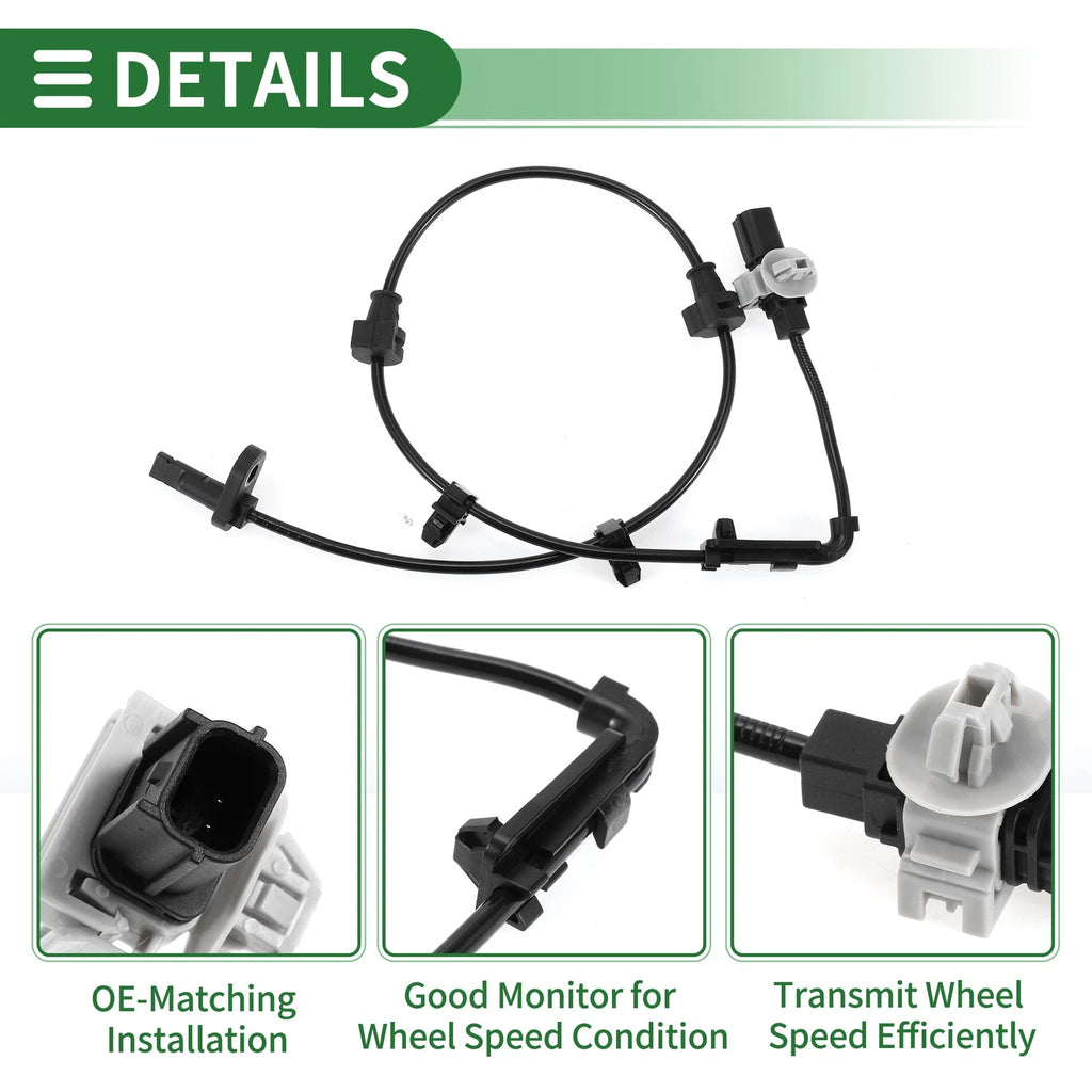 ABS Wheel Speed Sensor No. 57450TEAT01 for Honda Civic (2016–2021)