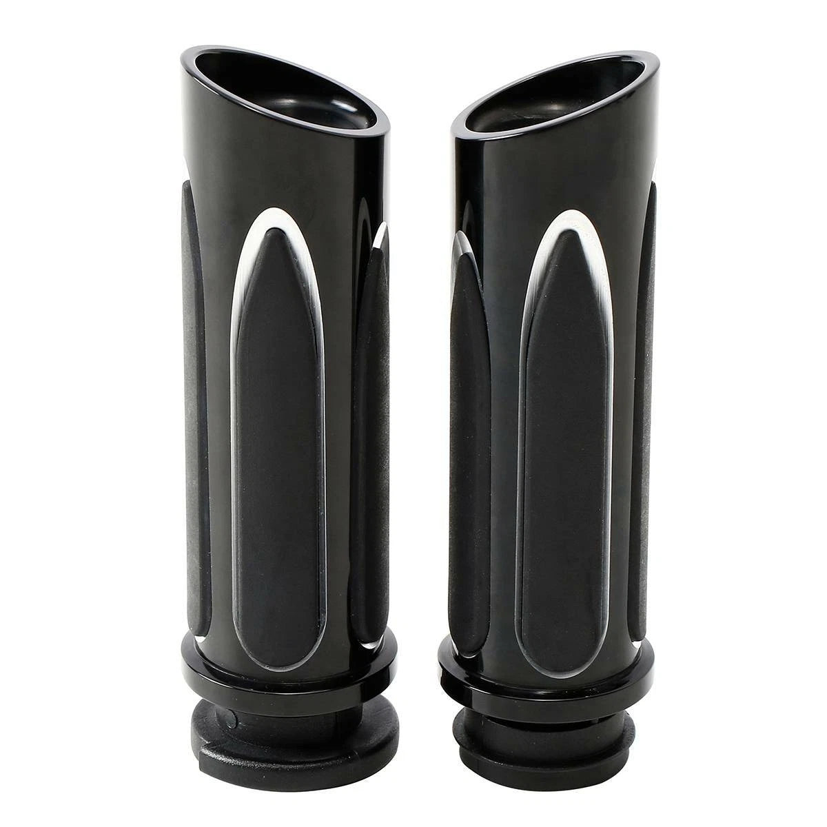 1'' CNC Electric Handle Bar Grips for Harley Electra Glide (2014–2023)