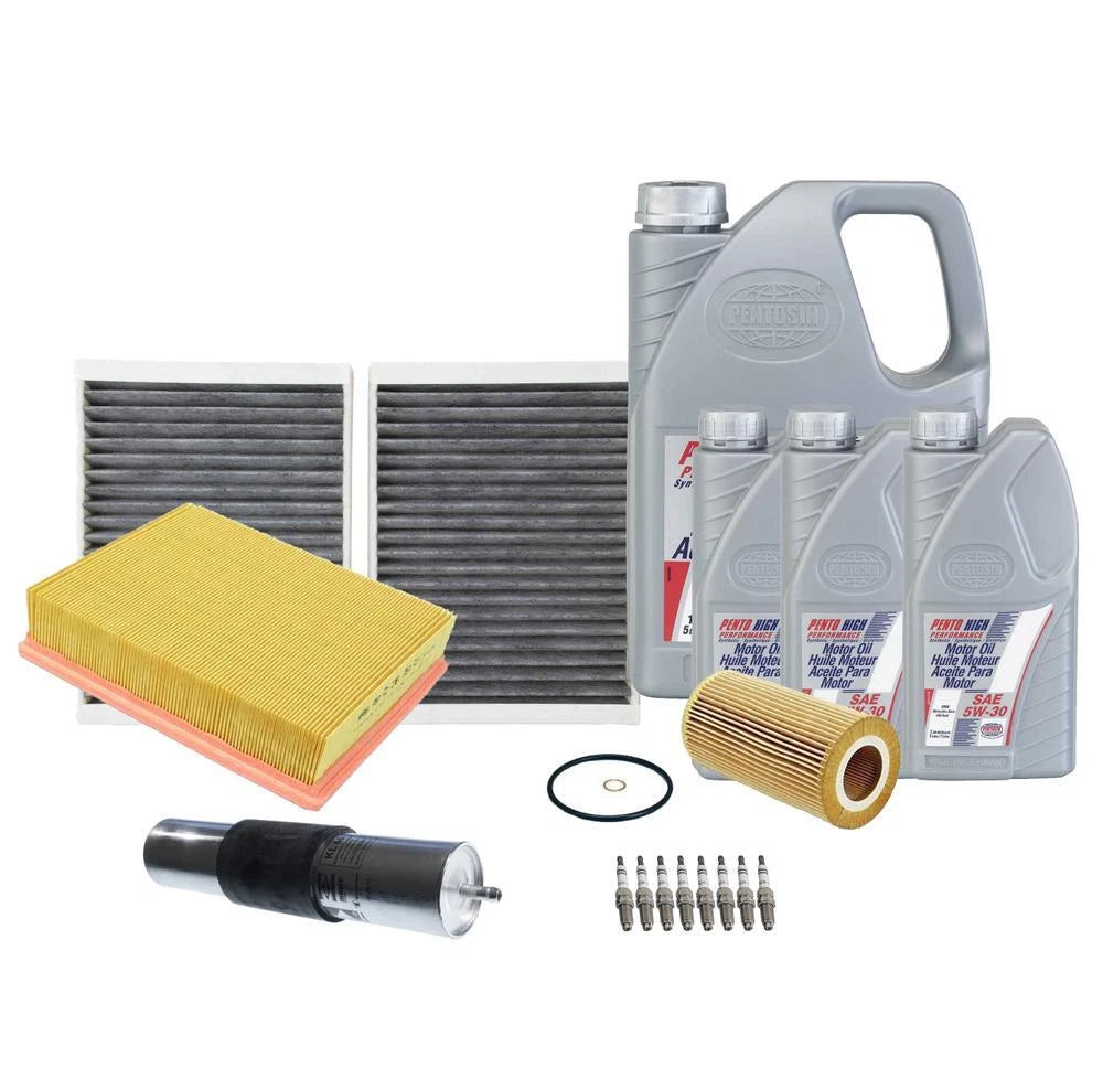 Tune Up and Filters Kit with Oil for BMW E39 540i (1997–1998)