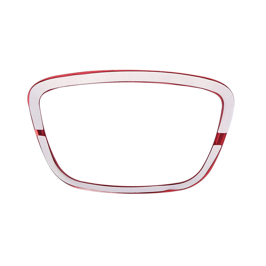 Steering Wheel Trim Cover Red for Audi A3 A4 A5 A6 A7 Q3 Q4 S RS (2010–2023)