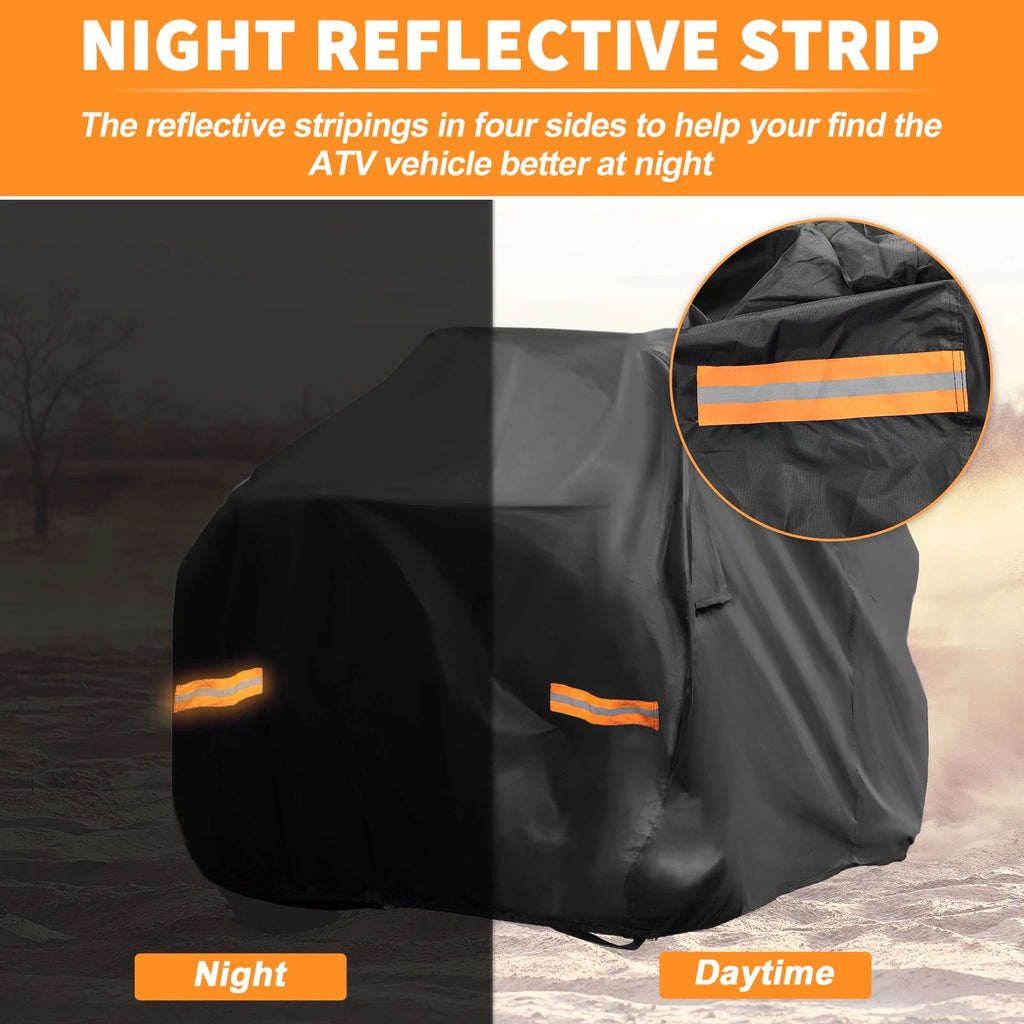 Waterproof ATV Cover for Honda Fourtrax Rancher (210D-PU, 84.65")
