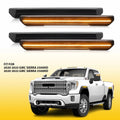 Set of 4 LED Smoke Lens Side Marker Lights for GMC Sierra 2500/3500 HD (2020–2023)