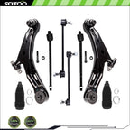 Front Control Arm Tie Rod End for Hyundai Santa Fe (2001–2006) K80348 K80349 K90376