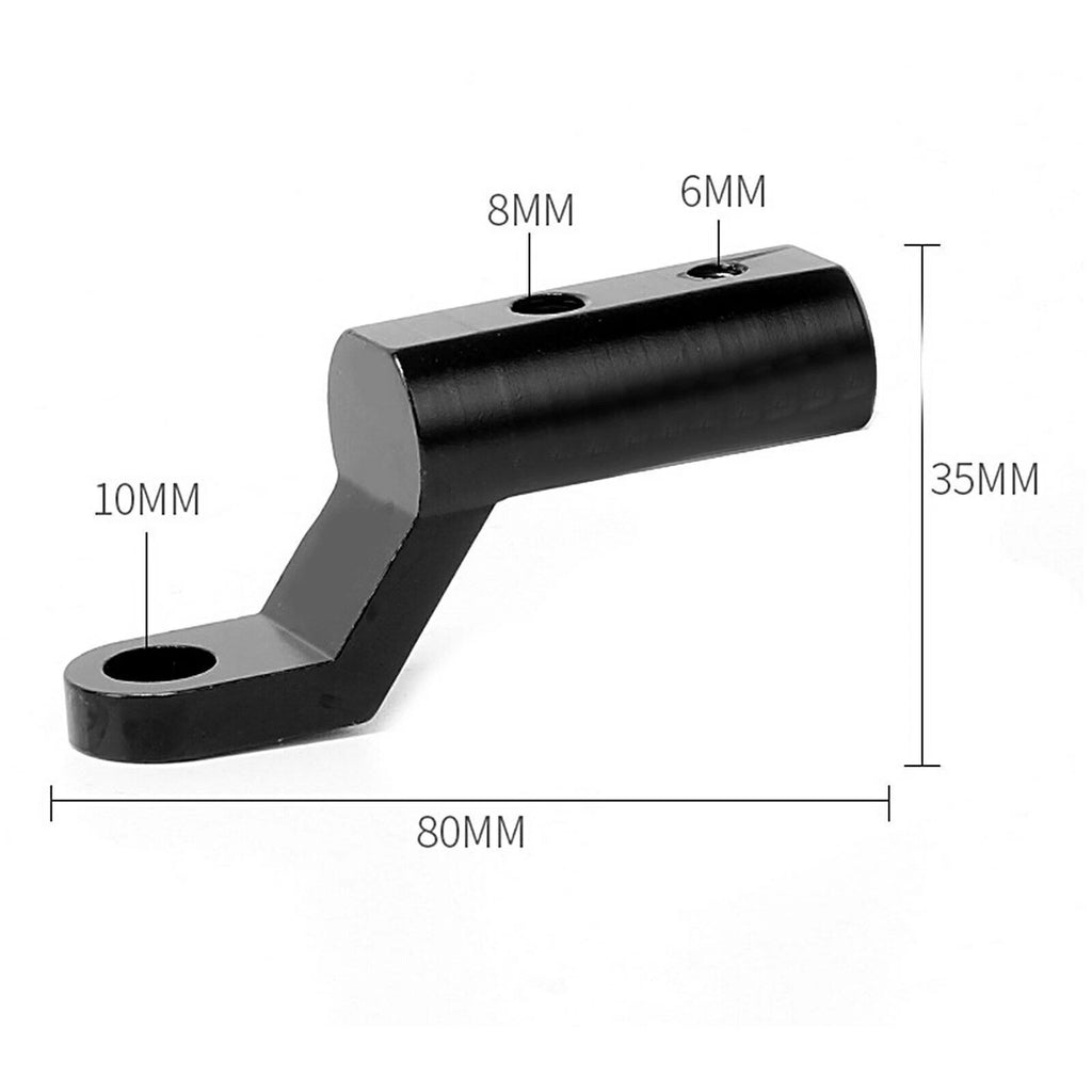M6/M8 Mirror Light Extenders for Yamaha Honda Suzuki (T9)