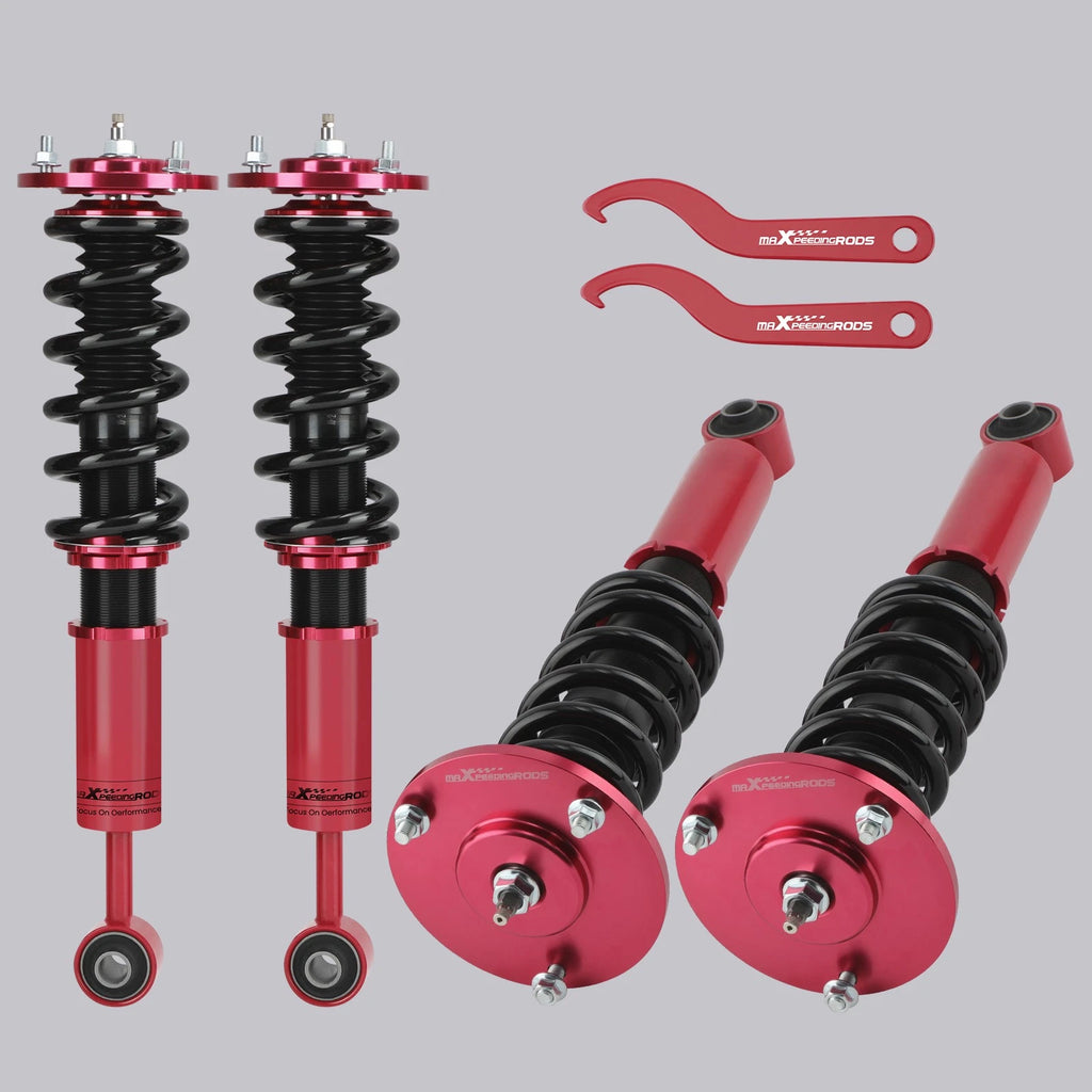 24 Way Damper Adjustable Coilovers Lowering Kit For Lincoln Navigator 03-06
