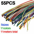 Heat Shrink Tube Set of 55 Assortment for Electrical Equipment