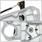 Power Window Regulator with Panel for VW Golf Jetta (1999–2007) RH Passenger