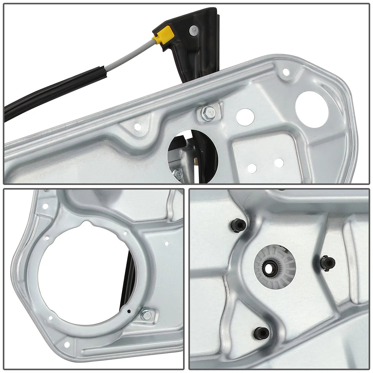 Power Window Regulator with Panel for VW Golf Jetta (1999–2007) RH Passenger