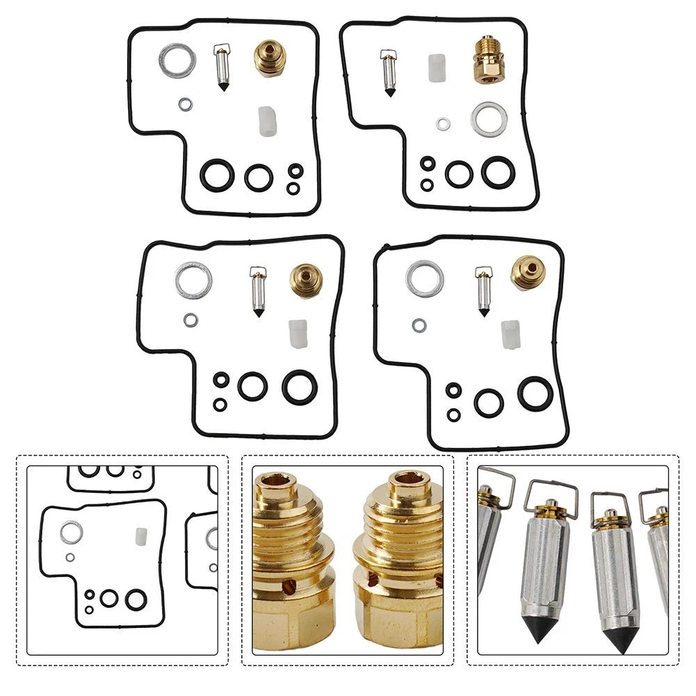 Carburetor Rebuild Kits Set of 4 for Honda Motorcycle