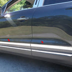 Luxury Stainless Side Molding Inserts Kit for Lincoln MKC (2015–2019)