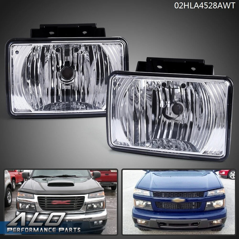 Fog Lights for Chevy Colorado GMC Canyon (2004–2012)