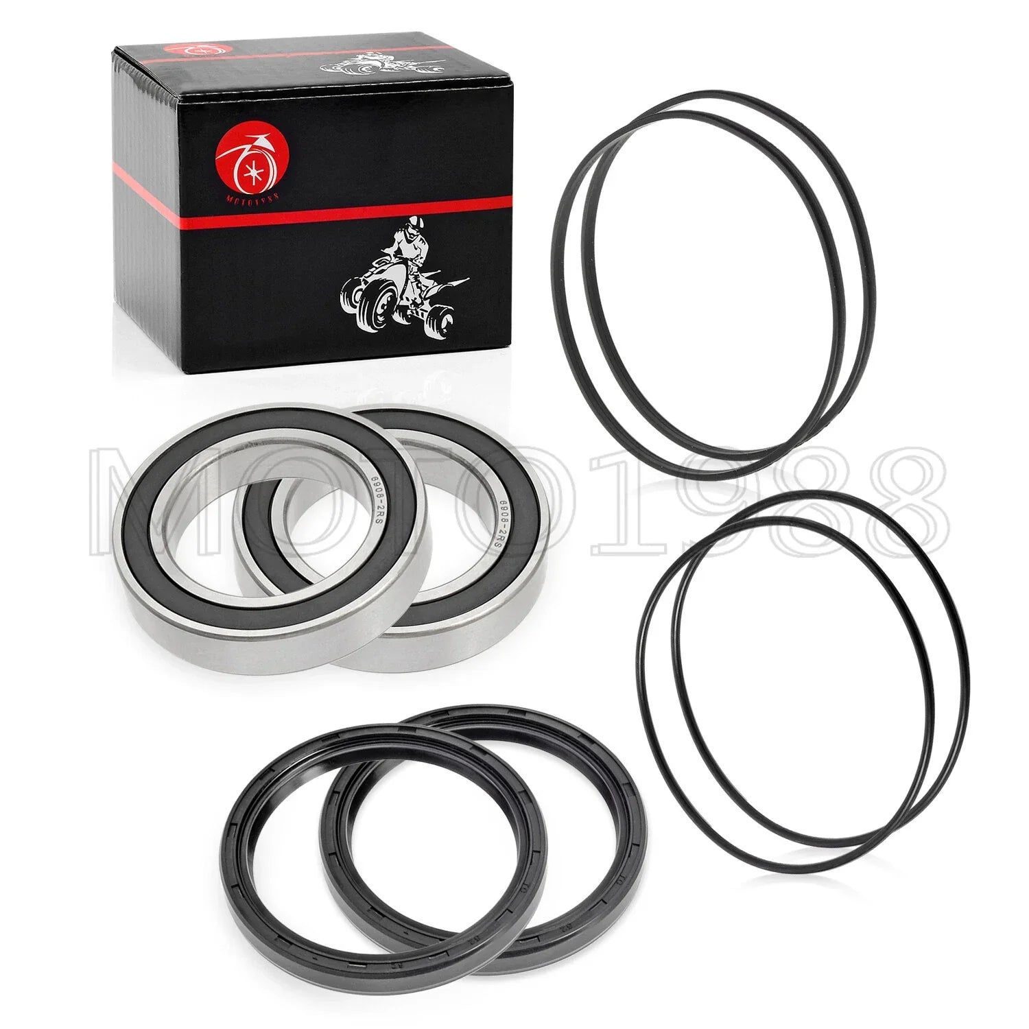 Rear Axle Bearing Seal Carrier Kit for Honda ATC250R ATC350X (1985–1986)