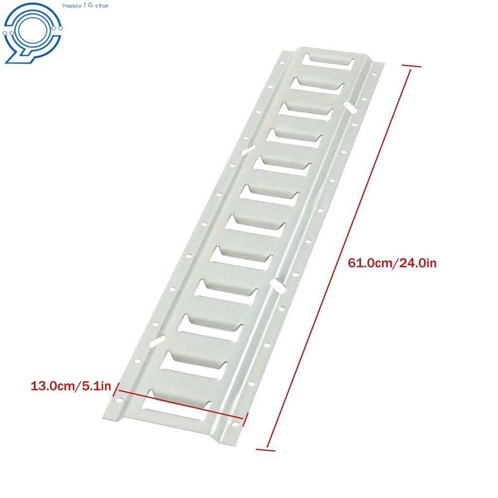 6 Pack E Track Tie Down Rail Kit for Enclosed Cargo Trailer Truck