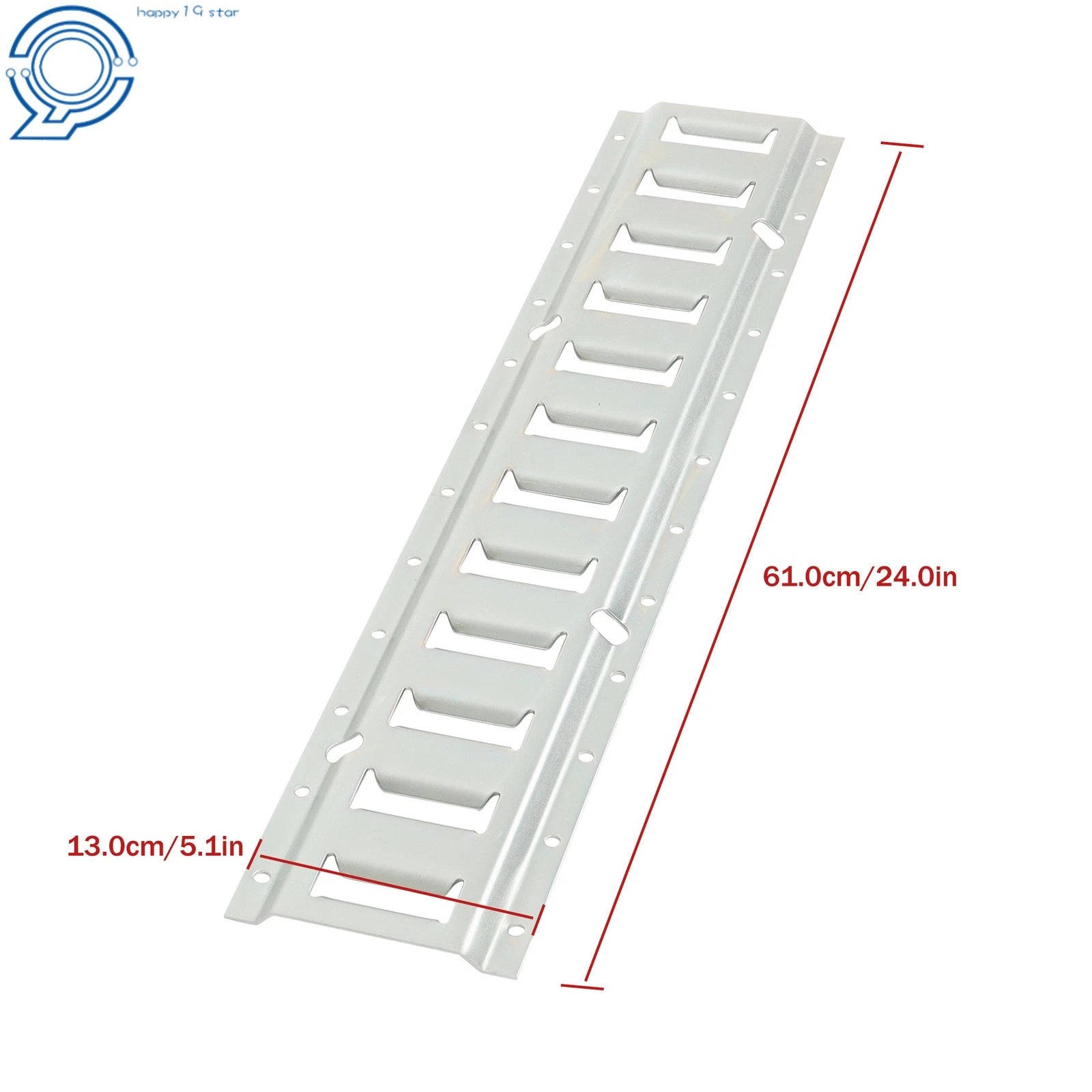 6 Pack E Track Tie Down Rail Kit for Enclosed Cargo Trailer Truck