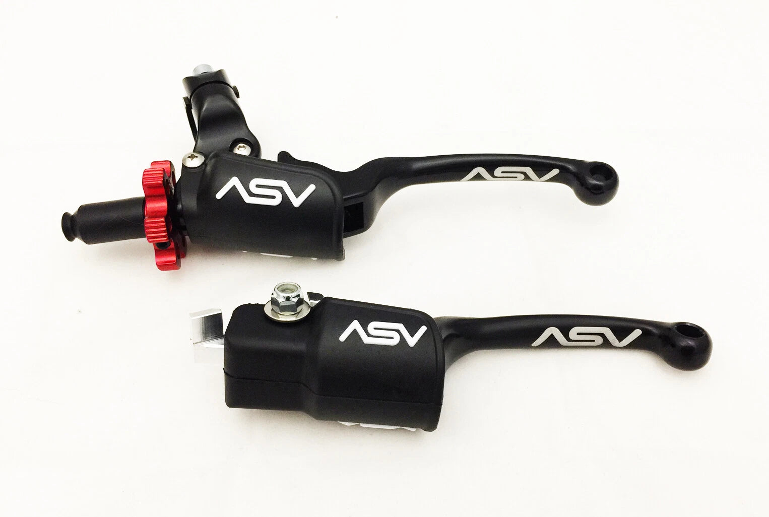 ASV F3 Front Brake Clutch Perch Levers Black for Yamaha YFZ 450 (2007–2023)