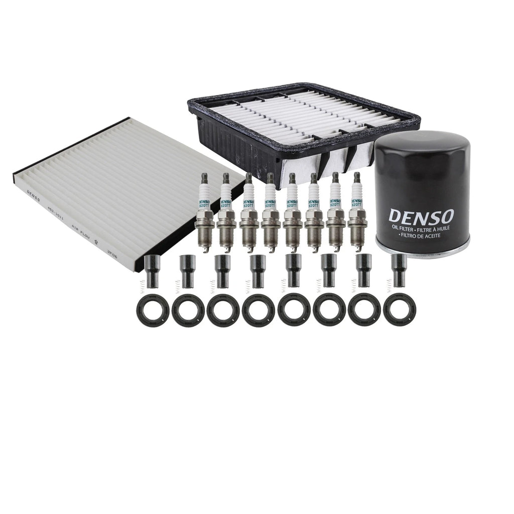 Denso Tune Up Kit 8 Spark Plugs & Boots for Lexus GX470 (2003–2009)
