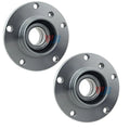 Set of 2 Front WJB Wheel Bearing and Hub Assemblies for BMW E36 E46 E34
