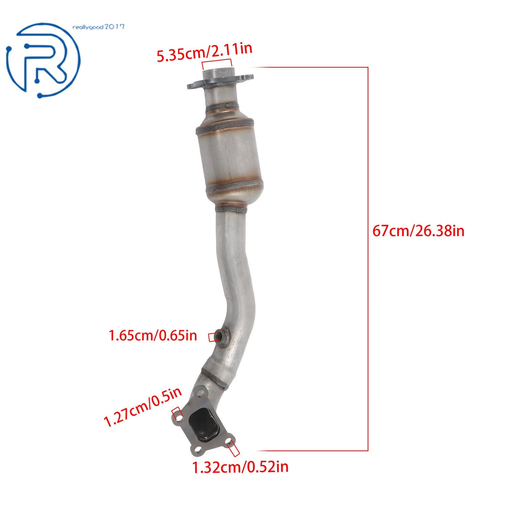 2X Catalytic Converter w/ Gasket for Cadillac CTS (2010–2011) 3.0L