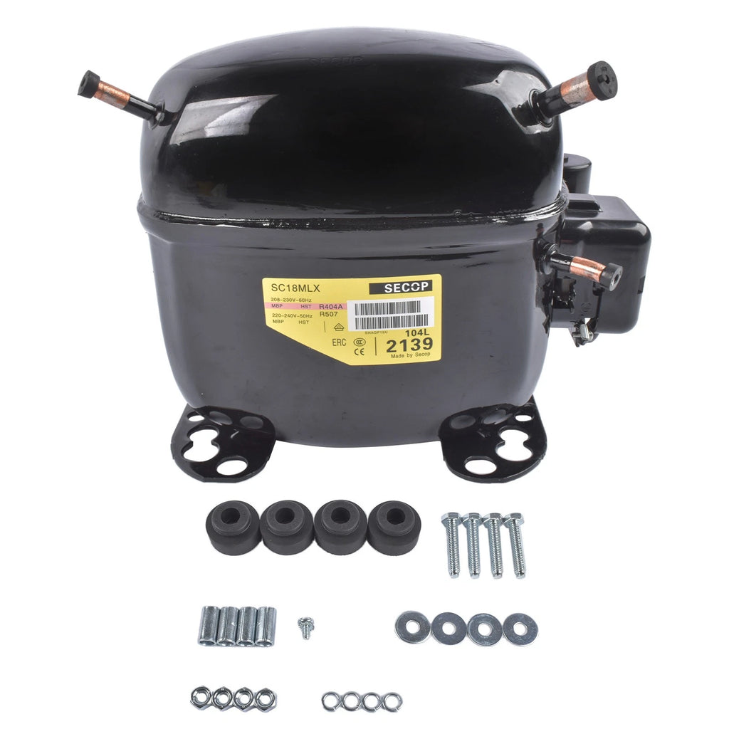 Refrigeration Compressor for 220-240V Systems (1 HP, R-404a)