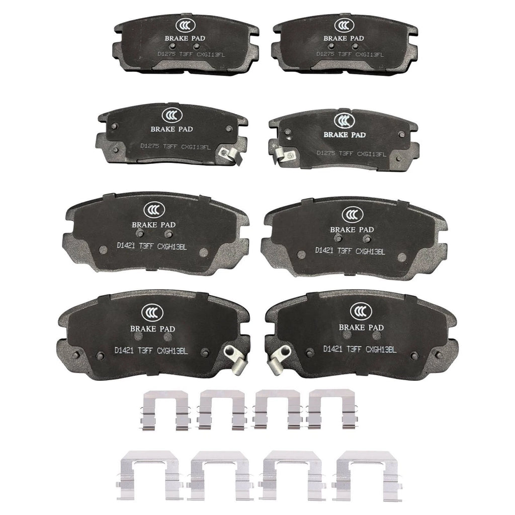 Ceramic Brake Pads for Chevrolet Equinox GMC Terrain (2010–2017)