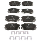 Ceramic Brake Pads for Chevrolet Equinox GMC Terrain (2010–2017)