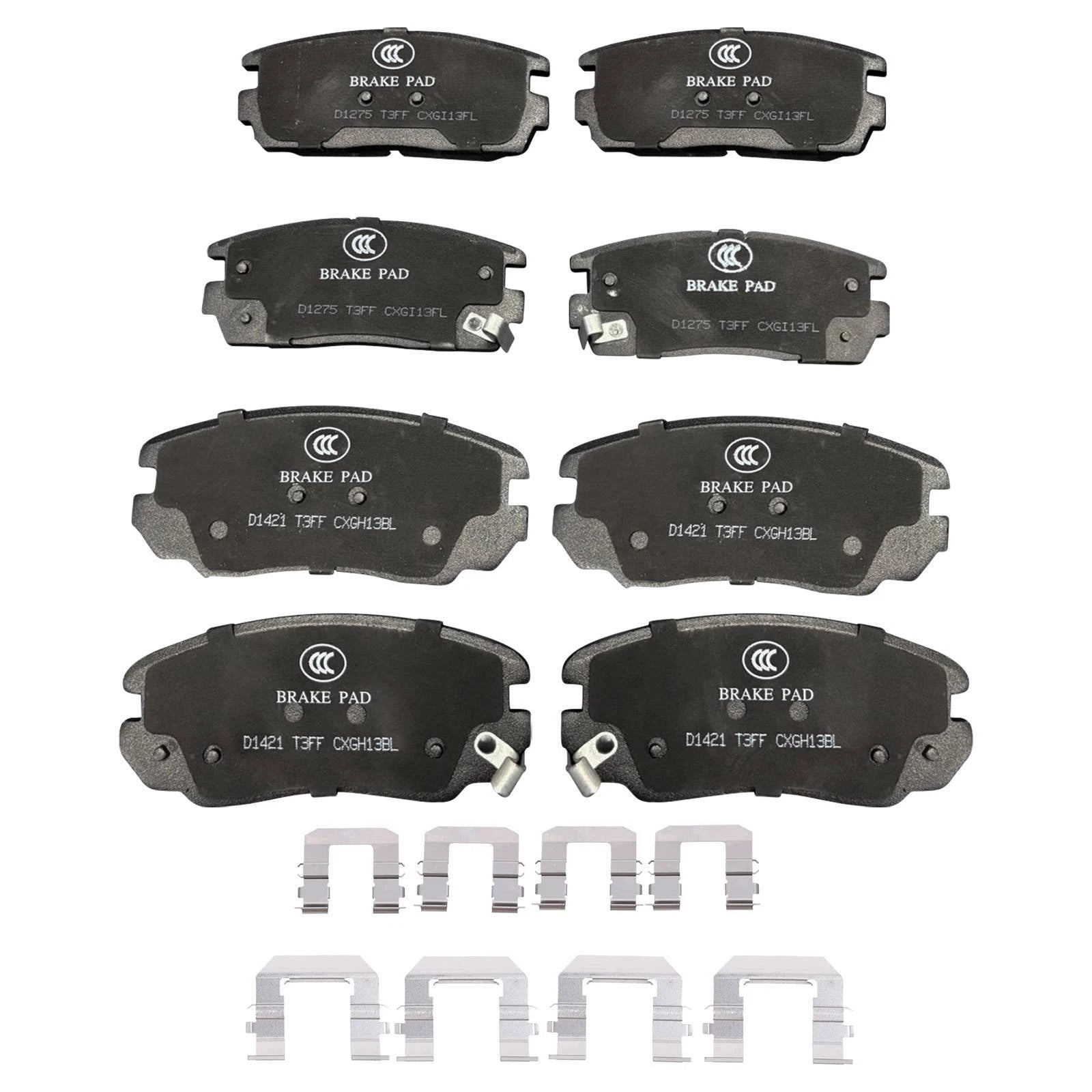 Ceramic Brake Pads for Chevrolet Equinox GMC Terrain (2010–2017)