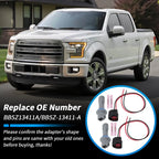 Side Marker Light Bulb Socket Wiring for Ford F-150 F250 Super Duty (2015–2023)