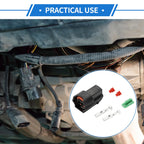 2 Pin Fuel Injector Connector Plug for Kia K2 K3 K5 (No. 06A973722)