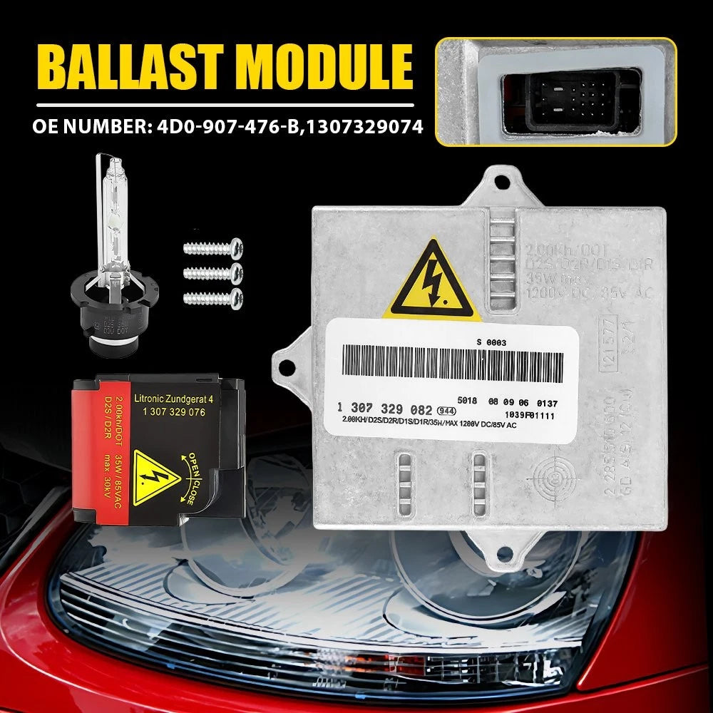 Xenon Ballast Socket Igniter D2S Bulb for Volkswagen Jetta (2005–2009)