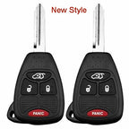 2X Key Entry Remote Fob for Dodge Magnum Charger (2005–2007) 4 Buttons