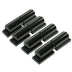 Set of 4 Heavy Duty 7" Barrel Hinges for Metal Gates and Doors