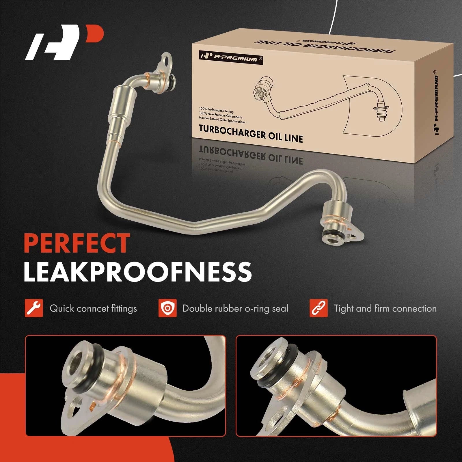 Turbocharger Coolant Line Right for Ford F-150, Expedition (2015–2020)