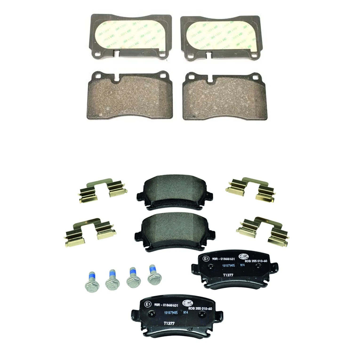Hella Disc Brake Pads Kit for Audi TT RS Quattro (2012–2019)