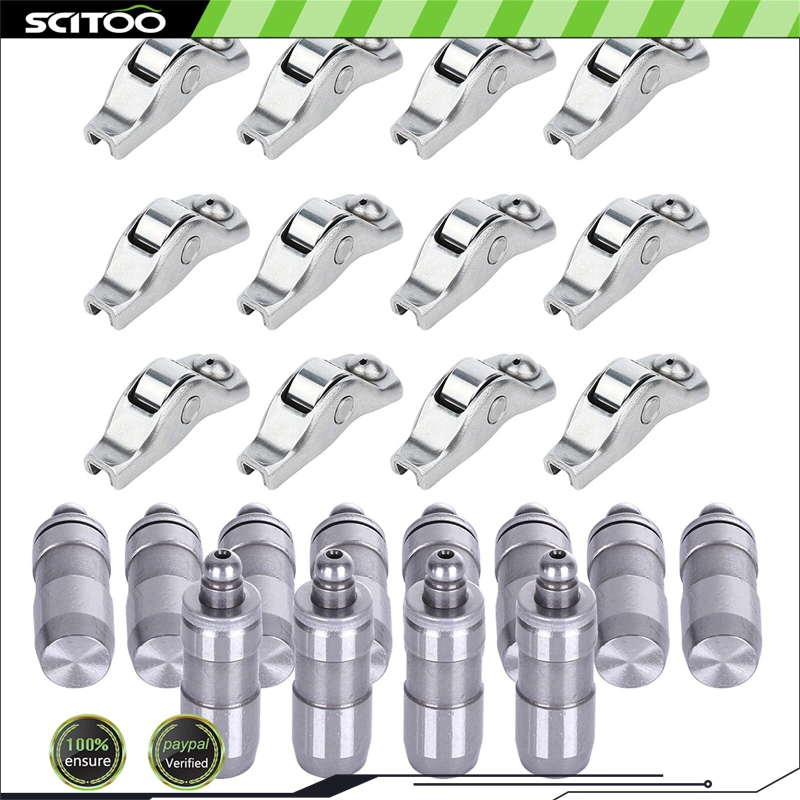 24PCS Rocker Arms & Lifter for Lincoln Navigator (2005–2014) 5.4L V8