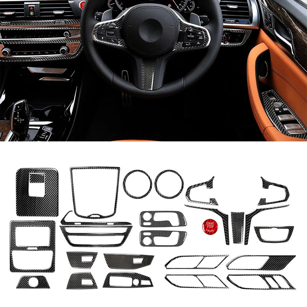 Interior Cover Trim Kit for BMW X3 G01 X4 G02 G08 (2018–2022)