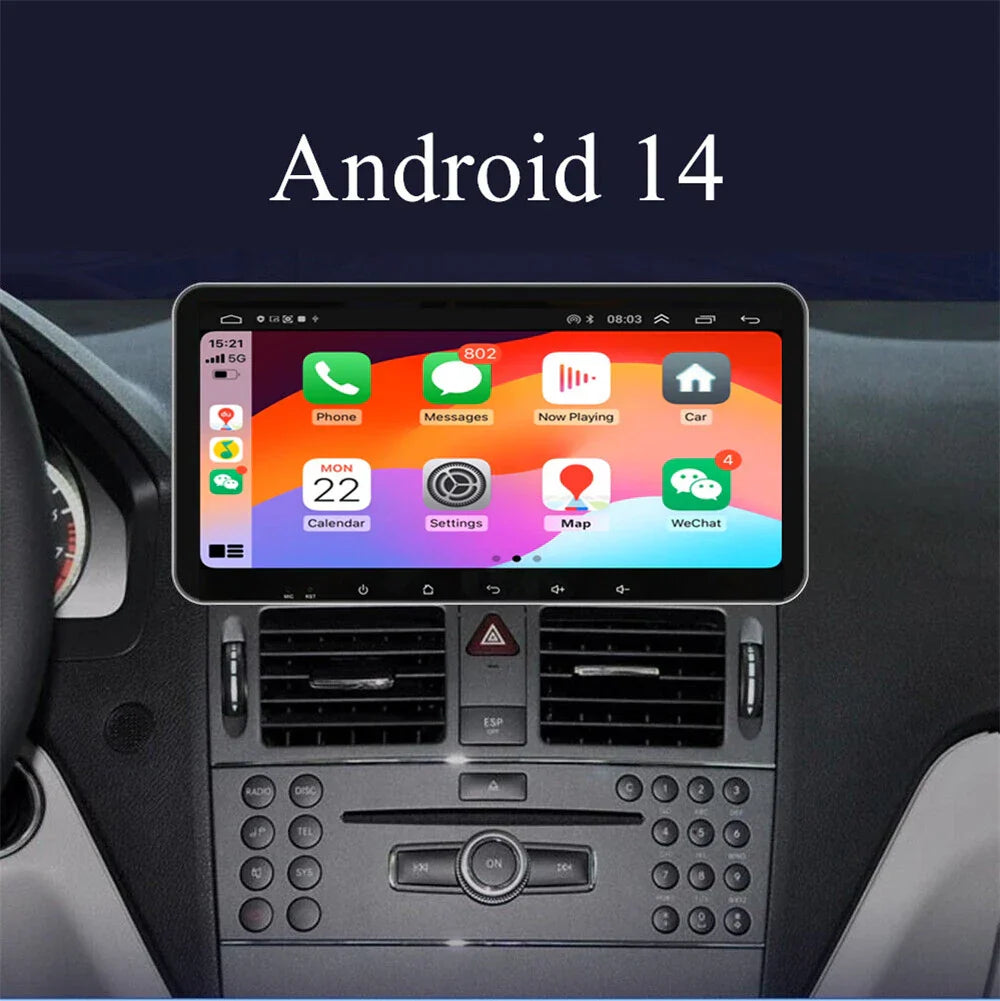 10.33" Android Stereo GPS Navigation for Benz C Class W204 (2007-2011)