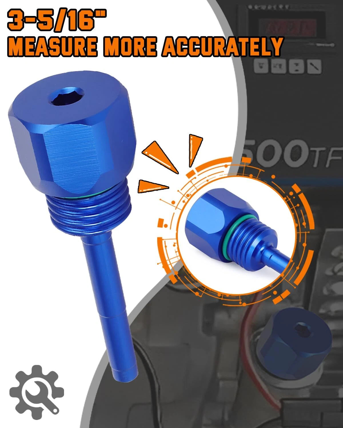 Magnetic Dipstick for Westinghouse WGen11500TFc Generators (GE-192)