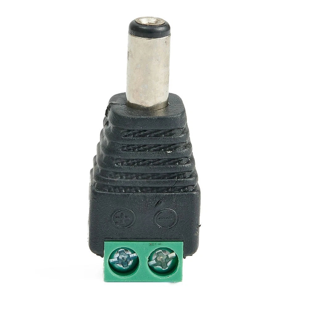10X Male Female DC Power Connectors for CCTV Installations