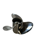 3X 13 1/2 x 15 RH Propeller for Evinrude Johnson (OEM, 763950)