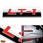 LT1 Polished Metal 3D Decal Emblem Sticker for Chevrolet Firebird (1993–2002)