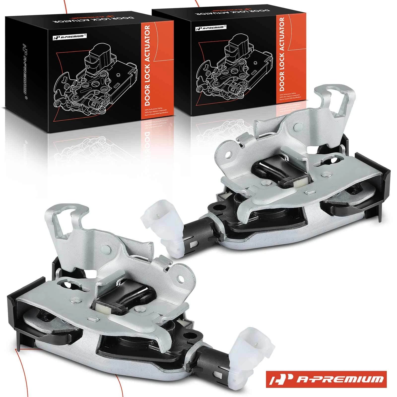 2X Rear Lower Door Lock Actuator for Ford Ranger (1998–2011)