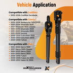 2Pc Steel Steering Shaft for GMC Yukon XL 1500/2500 (2000–2006/2013) 19149105
