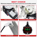 Front Left Power Window Regulator with Motor for Nissan Versa (2007–2013) 751-211