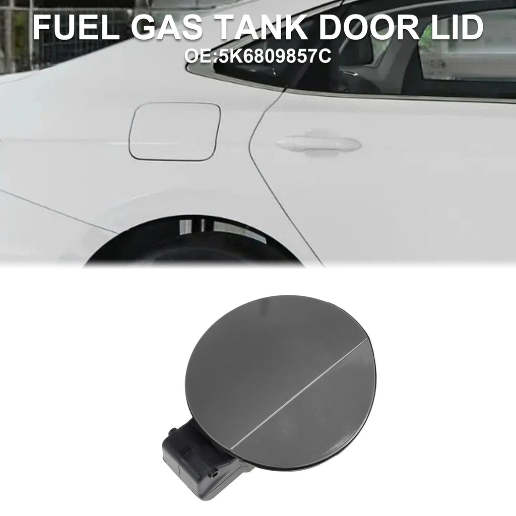 Fuel Tank Door Cap for Volkswagen Golf 6 (2010–2013) Gray Filler Flap Cover