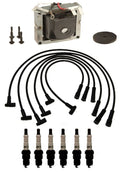 Ignition Wires & Spark Plugs Kit for Cadillac Buick Chevy Pontiac V6