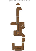 EVA Foam Teak Deck Floor Mat for Cobalt R5 (2019)