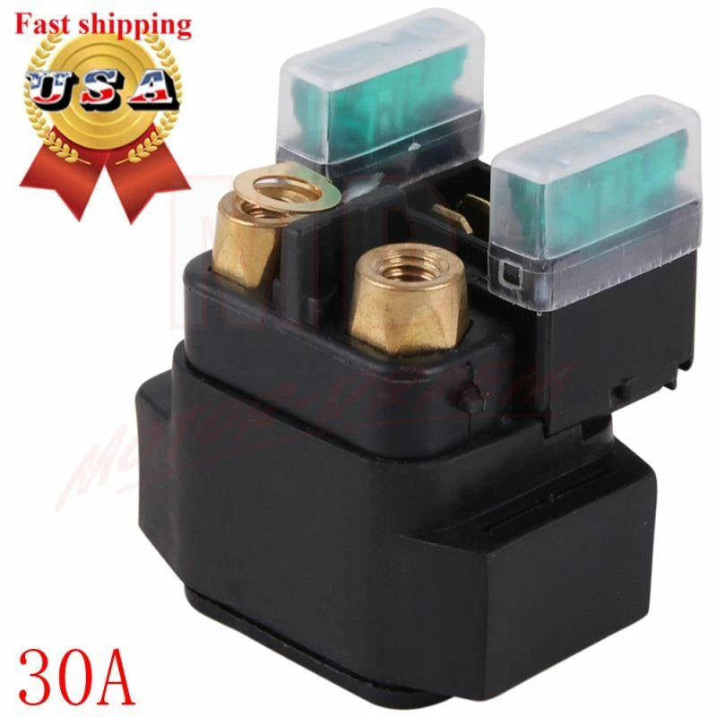 Starter Solenoid Relay Switch for Yamaha Grizzly 660, Kodiak 400, 450, Big Bear 250 (2002–2019)