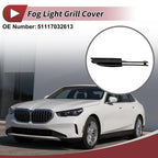 1 Pc Fog Light Grill for BMW 320i (2002–2005) No. 51117032613 Black