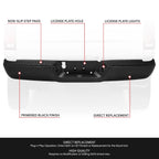 Rear Step Bumper for Dodge Ram 1500 2500 3500 (2009–2019)