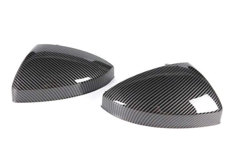 Carbon Fiber Style Side Wing Mirror Caps Covers for Audi TT (2014–2023)